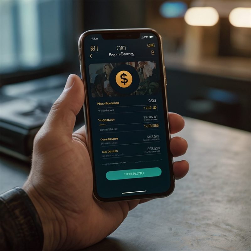 Payment received shown on a phone